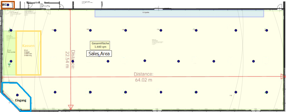 NewTec Layout Position Lautsprecher